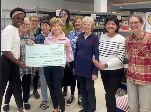 Hunger Fighters check presentation