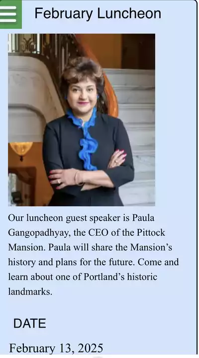 one-column newsletter