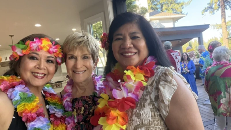 Belinda Trzyzewski, Barb Brannon, Marie Abara