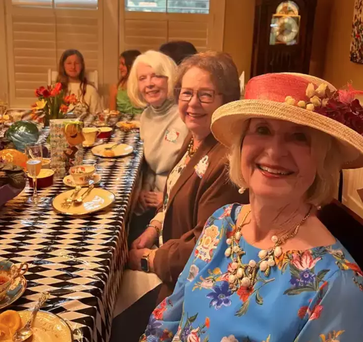 Willa (Deborah’s granddaughter) her friend Kate, Jan, Paula, Janie