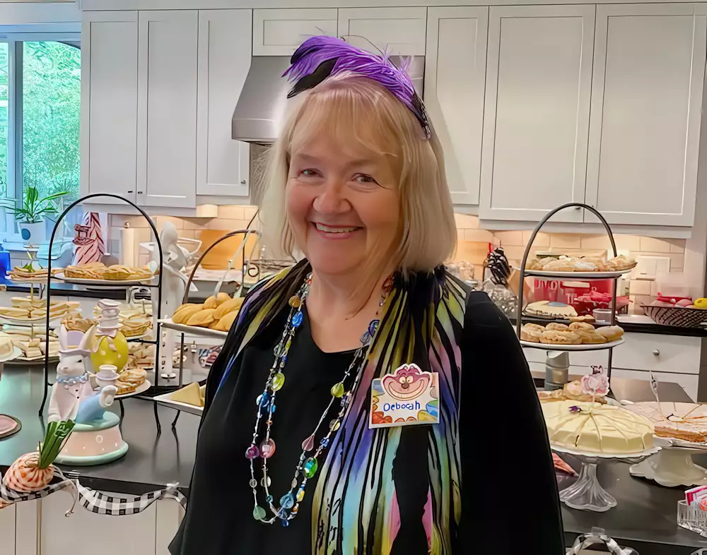 Our hostess, Deborah Linke