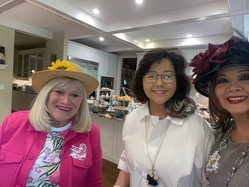 Sher, Lisa, and Belinda
