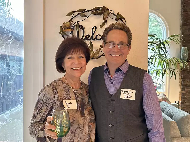 Pamela and Dennis Pall