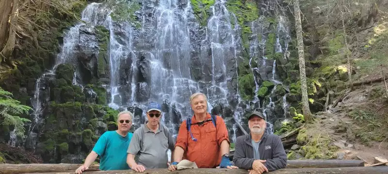 At Ramona Falls