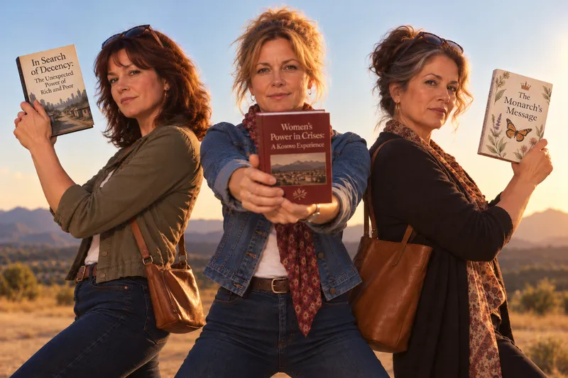 women holding books