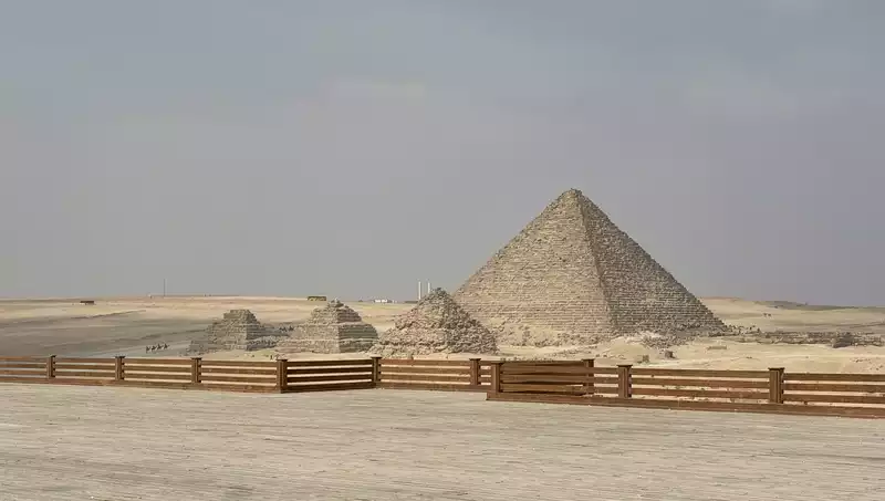Great Pyramid of Giza on the Giza plateau, Egypt